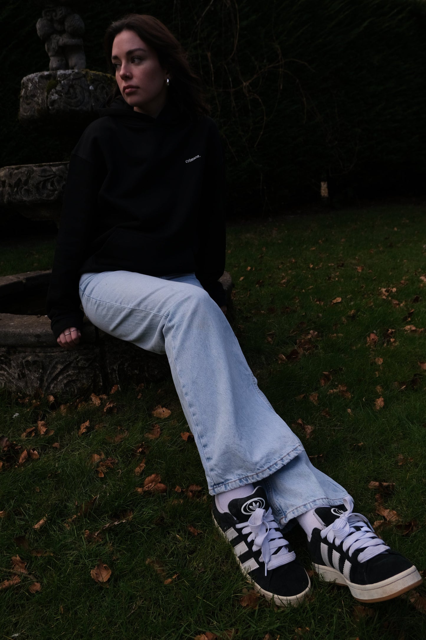 Crimson Classic Hoodie - Black