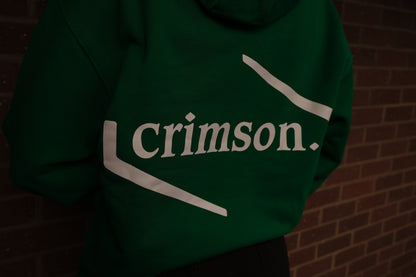 Crimson Classic Hoodie - Retro Green